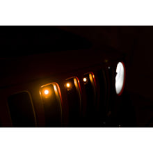 Load image into Gallery viewer, Grgl-01-20-22-Jeep-Gladiator-Jt-Front-Grill-Amber-Accent-Lights