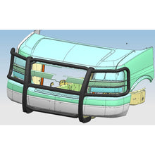 Load image into Gallery viewer, Grille-Guard-Black-Steel-Modular