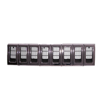 Load image into Gallery viewer, Grille-Insert-Black--Gray--Chrome-9398-Jeep-Grand-Cherokee-(Zj)