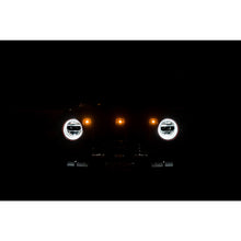 Load image into Gallery viewer, Grjl-02-18-22-Jeep-Wrangler-Jl-Front-Grill-Amber-Accent-Lights