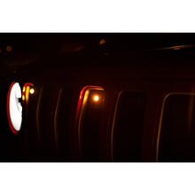 Load image into Gallery viewer, Grjl-02-18-22-Jeep-Wrangler-Jl-Front-Grill-Amber-Accent-Lights