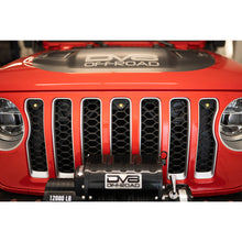 Load image into Gallery viewer, Grjl-02-18-22-Jeep-Wrangler-Jl-Front-Grill-Amber-Accent-Lights