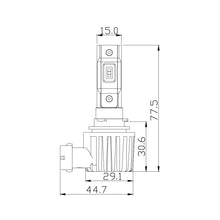 Load image into Gallery viewer, H11H8H9H16jp;100-Fitment;Compact-And-Powerful;Patented-Thermal-Management