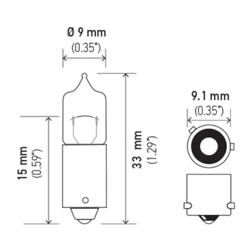 H21w-24V-Standard-Series-Halogen-Miniature-Light-Bulb