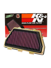 Load image into Gallery viewer, K&amp;N HA-1008 Replacement Air Filter for Select Honda CBR1000RR, Honda CBR1000RR ABS, Honda CBR1000RR SP, Honda CBR1000RR SP Repsol Edition