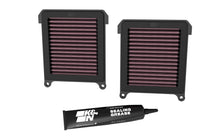 Load image into Gallery viewer, K&amp;N HA-1120 Replacement Air Filter for Select Honda CRF1100A Africa Twin, Honda CRF1100A4 Africa Twin Adventure Sports DCT, Honda CRF1100D Africa Twin, Honda CRF1100D4 Africa Twin Adventure Sports DCT, Honda CRF1100L Africa Twin, Honda CRF1100L Africa