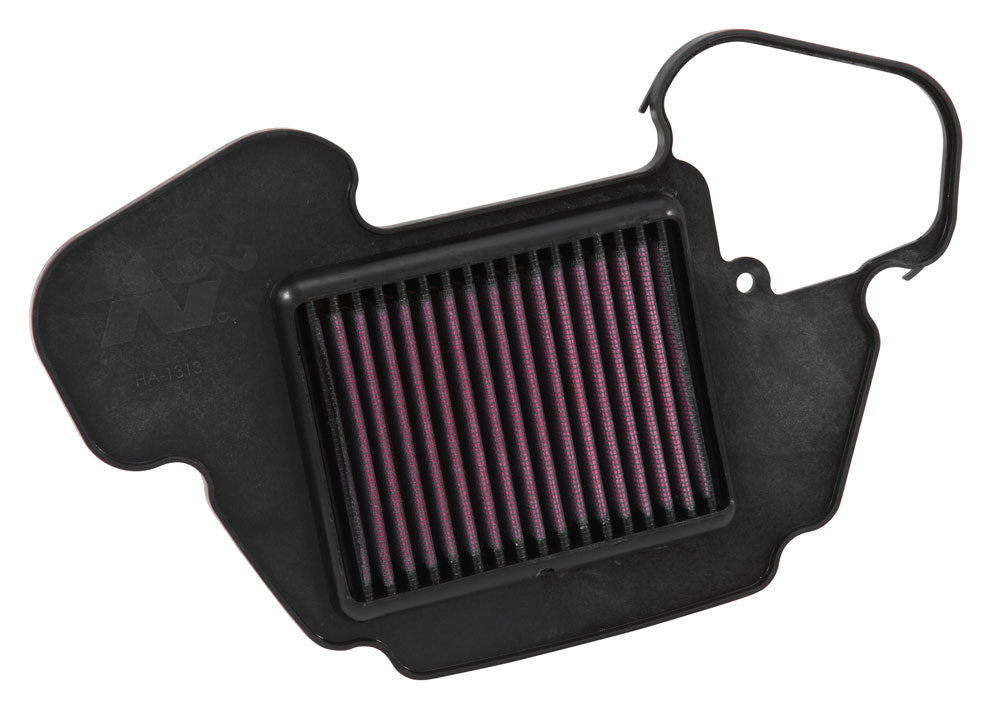 K&N HA-1313 Replacement Air Filter for Select Honda Grom 125, Honda Grom 125 ABS
