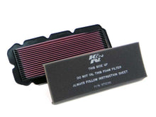 Load image into Gallery viewer, K&amp;N HA-1596 Replacement Air Filter for Select Honda GL1500C/CD Valkyrie, Honda GL1500CF Valkyrie Interstate, Honda GL1500CT Valkyrie Tour