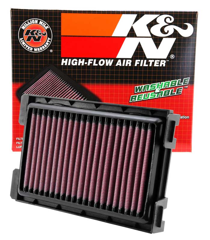 K&N HA-2511 Replacement Air Filter for Select Honda CB300F, Honda CB300F ABS, Honda CBR250R, Honda CBR250R ABS, Honda CBR300R, Honda CBR300R ABS