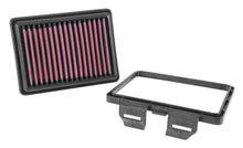 Load image into Gallery viewer, K&amp;N HA-2513 Replacement Air Filter for Select Honda CMX300 Rebel 300, Honda CMX300 Rebel 300 ABS, Honda CMX500 Rebel 500, Honda CMX500 Rebel 500 ABS, Honda CMX500 Rebel 500 ABS SE, Honda CRF250L, Honda CRF250L ABS, Honda CRF250L Rally, Honda CRF250L