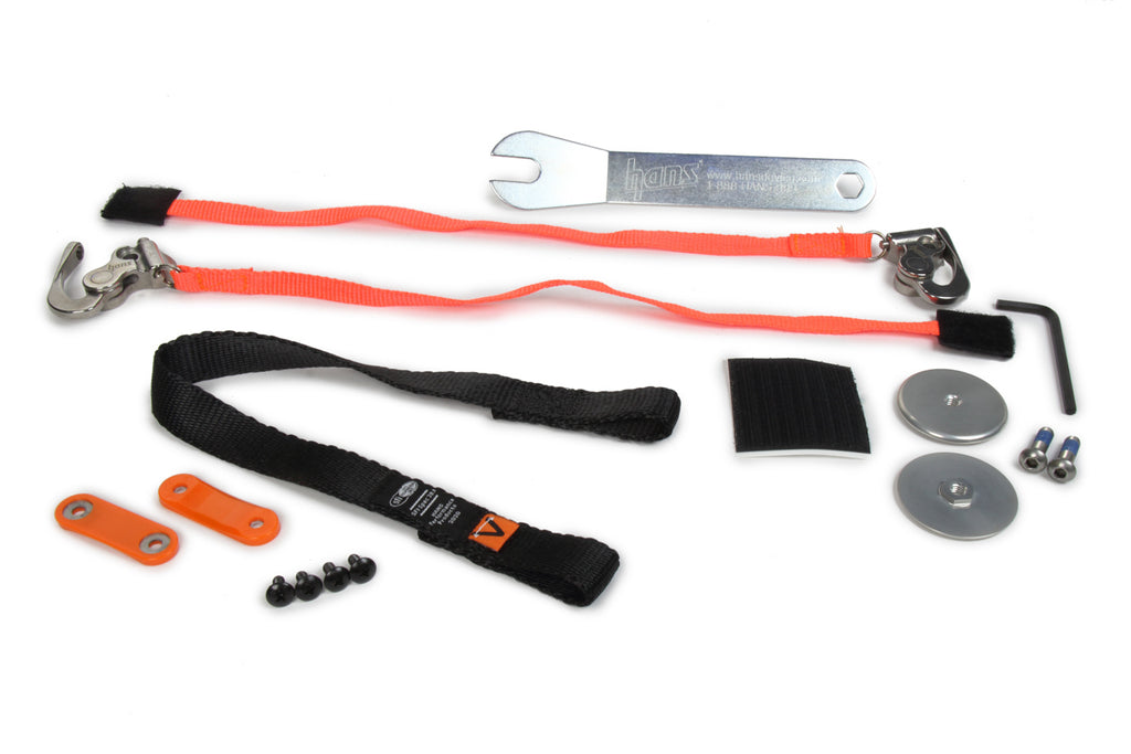 HANS TU14421.7 Tether QC w/Oval Sliding Hardware