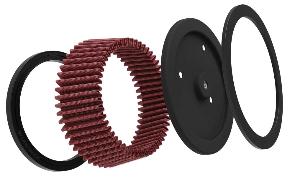K&N HD-0800 Replacement Air Filter for Select Harley-Davidson FLHRSE3 Screamin Eagle Road King, Harley-Davidson FLHTCSE2 Screamin Eagle Electra Glide 2, Harley-Davidson FLHTCUSE2 Screamin Eagle Ultra Classic Electra Glide, Harley-Davidson FLSTFSE