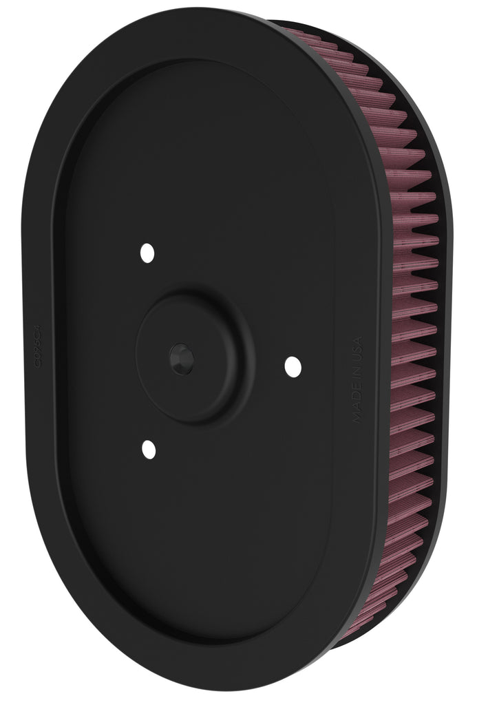 K&N HD-0910 Replacement Air Filter for Select Harley-Davidson FLD Switchback, Harley-Davidson FLHRSE5 CVO Road King, Harley-Davidson FLHTCUSE6 CVO Ultra Classic Electra Glide, Harley-Davidson FLHTCUSE7 CVO Ultra Classic Electra Glide, Harley-Davidson