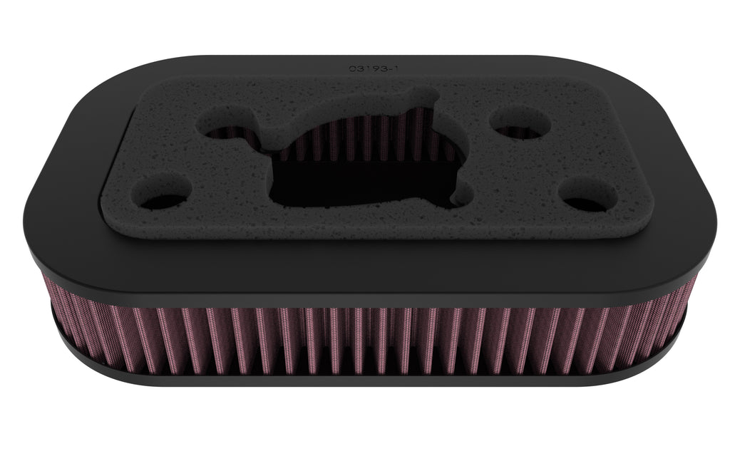 K&N HD-1388 Replacement Air Filter for Select Harley-Davidson XL1200C Sportster Custom, Harley-Davidson XL1200S Sportster Sport, Harley-Davidson XL883C Sportster 883 Custom, Harley-Davidson XL883R Sportster 883 Roadster, Harley-Davidson XLH1200,
