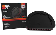 Load image into Gallery viewer, K&amp;N HD-1614 Replacement Air Filter for Select Harley-Davidson FLHR Road King, Harley-Davidson FLHTCU Electra Glide Ultra Classic, Harley-Davidson FLHTCUL Electra Glide Ultra Classic Low, Harley-Davidson FLHTCUTG Tri Glide Ultra, Harley-Davidson FLHTK