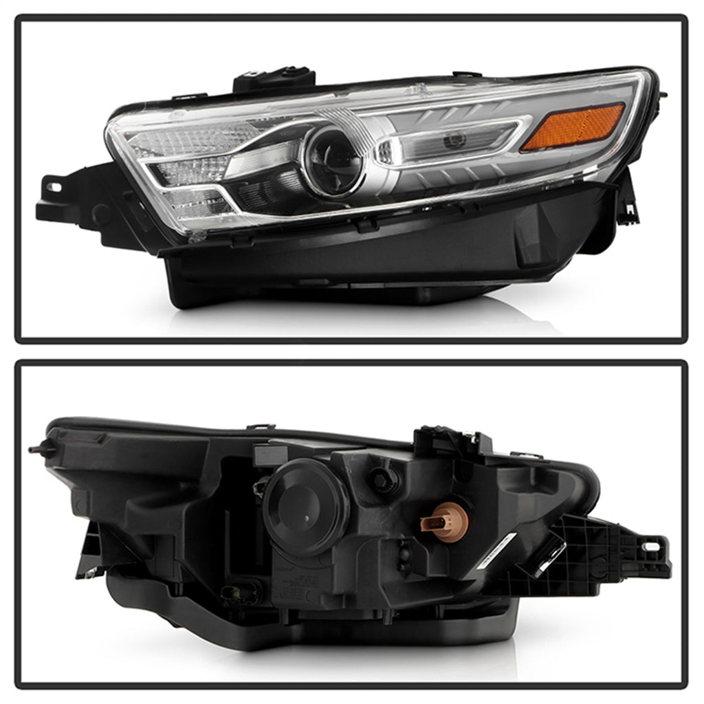 Spyder Auto 9053054 Light Bar Projector Headlights for Select Jeep Grand Cherokee