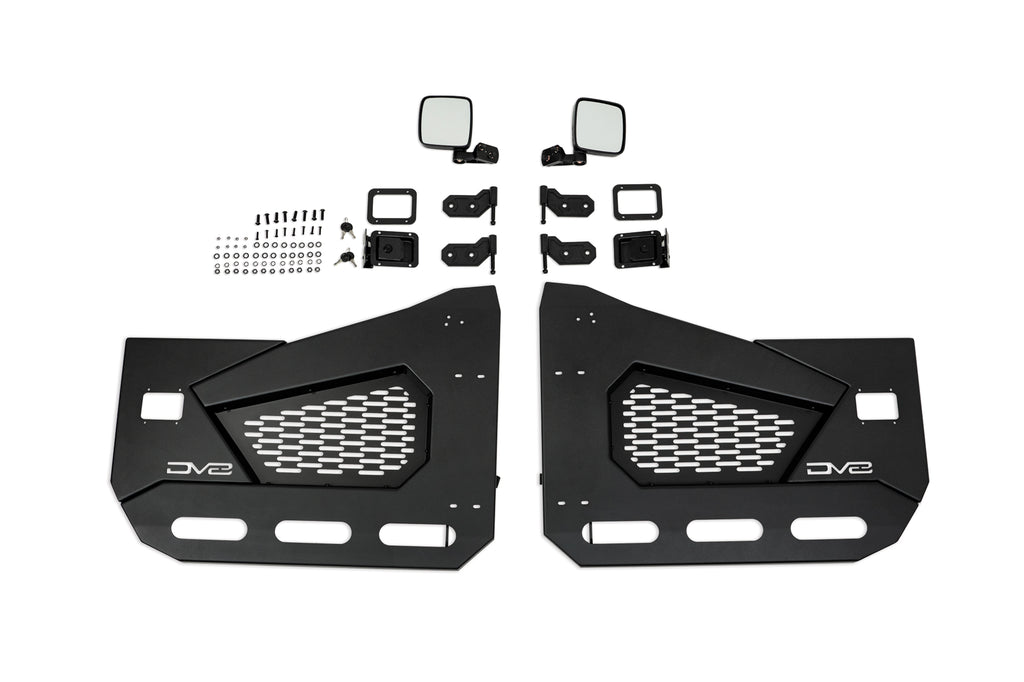 DV8 Offroad HDJL-02F Half Doors