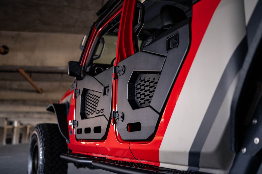 DV8 Offroad HDJL-02R Half Doors
