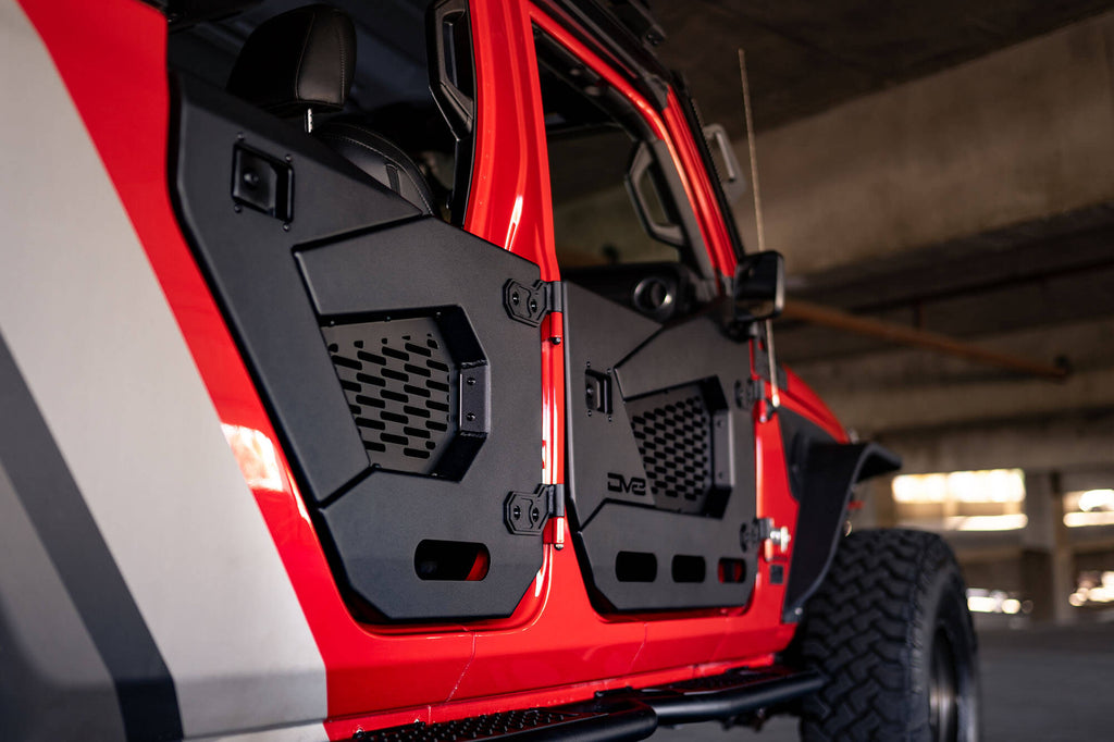 DV8 Offroad HDJL-02R Half Doors