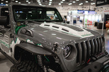Load image into Gallery viewer, DV8 Offroad HDMBJL-01 Hood; Heat Dispersion for Select Jeep Gladiator, Jeep Wrangler