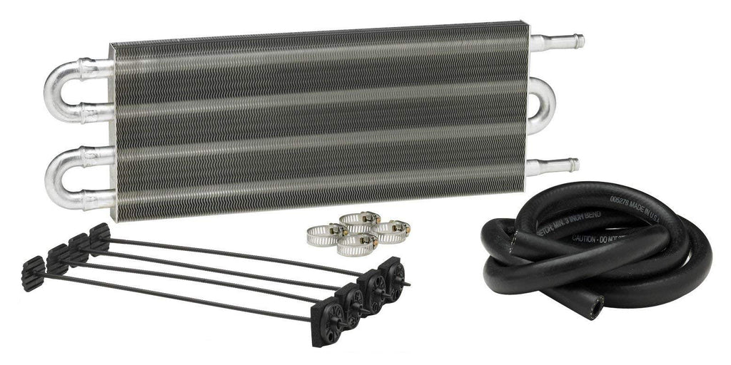 Borgeson 925126 Heavy duty steering cooler kit. Includes cooler, hose, and all hardware.