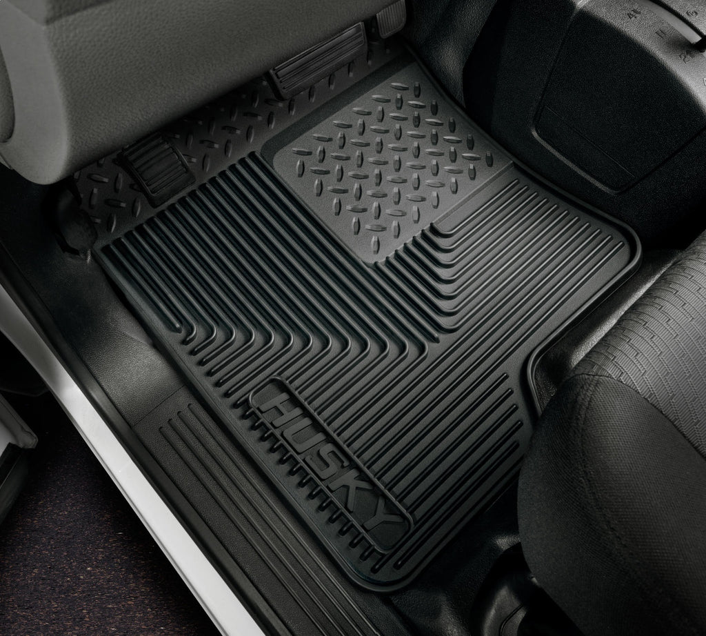 Husky Liners 51071 Heavy Duty Floor Mats-Front Floor Mats for Select Chevrolet Blazer, Chevrolet Cavalier, Chevrolet S10, Dodge Dakota, Dodge Durango, Ford Explorer, Ford Explorer Sport, Ford Explorer Sport Trac, Ford Focus, Ford Mustang, Ford Ranger,