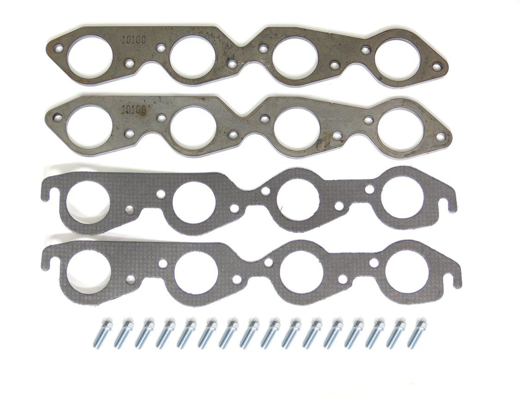 HEDMAN 10100 BB Chevy 2.125in Flanges Round Port
