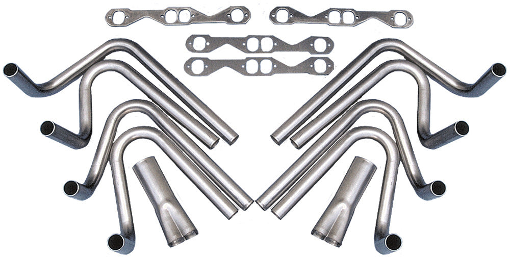 HEDMAN 65642 2in. SBC Weld Up Kit- 3.5in. Weld On Collector