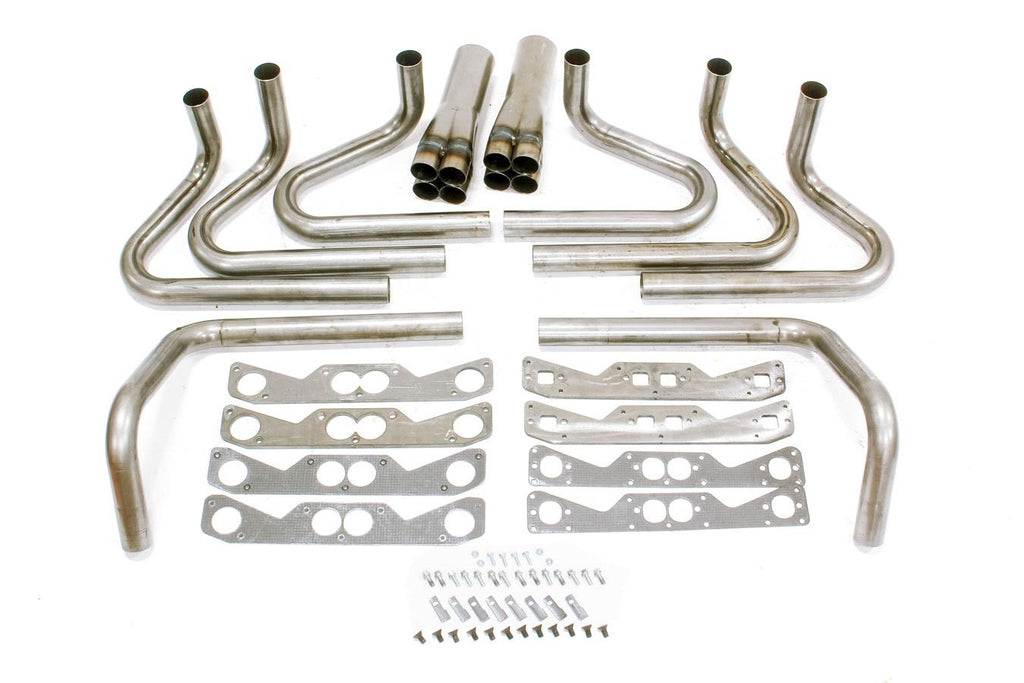 HEDMAN 65643 2in. SBC Weld Up Kit- 3.5in. Slip On Collector