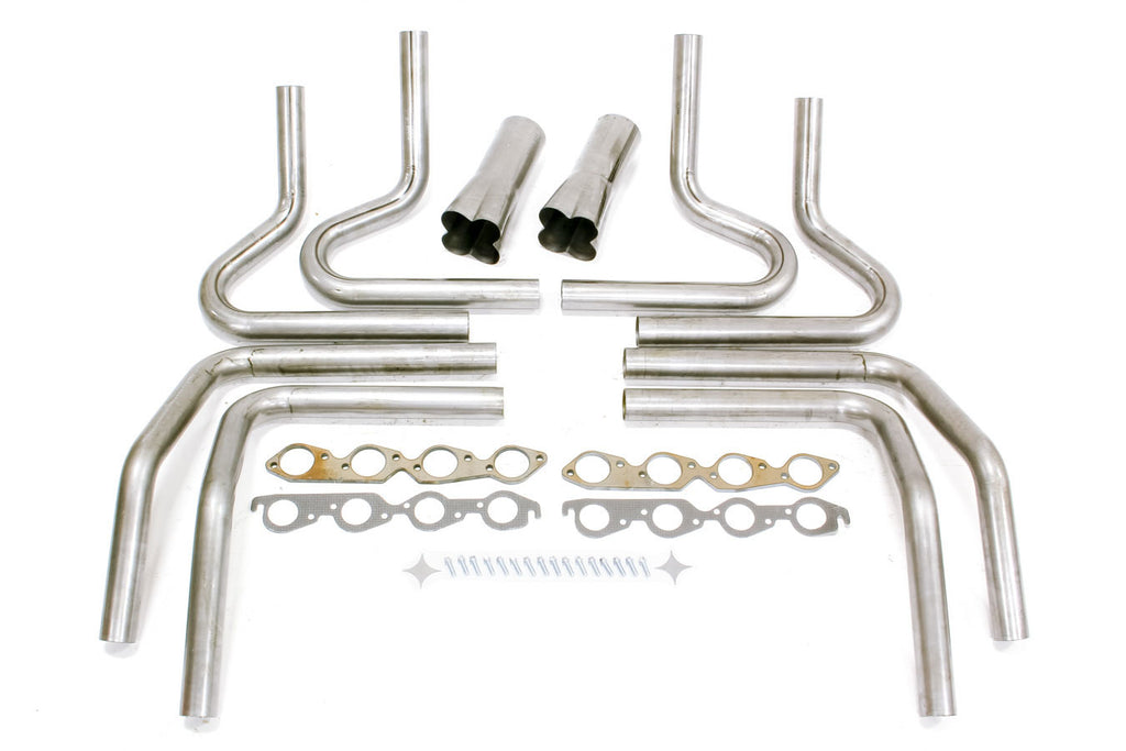 HEDMAN 65675 2-1/4in BBC Weld UP Kit- 4in Weld On Collector