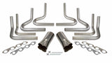 HEDMAN 65685 2-1/2in BBC Weld Up Kit- 5in Weld On Collector