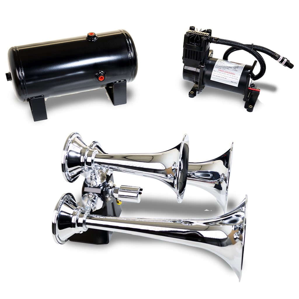 Kleinn Automotive Air Horns HK6 Pro Blaster™ Triple Horn Kit