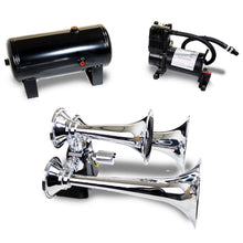 Load image into Gallery viewer, Kleinn Automotive Air Horns HK6 Pro Blaster™ Triple Horn Kit