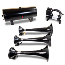 Load image into Gallery viewer, Kleinn Automotive Air Horns HK7 Pro Blaster™ Triple Horn Kit