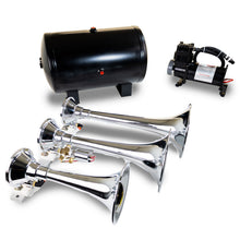 Load image into Gallery viewer, Kleinn Automotive Air Horns HK8 Pro Blaster™ Triple Horn Kit