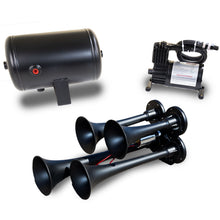 Load image into Gallery viewer, Kleinn Automotive Air Horns HK4-1 Pro Blaster™ Quad Horn Kit