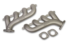 Load image into Gallery viewer, HOOKER 8501-4 GM LS Cast Iron Exhaust Manifolds Ti- Finish