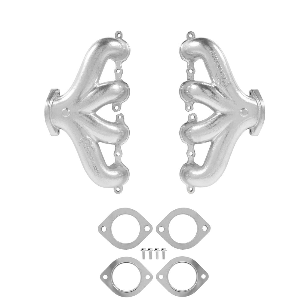 HOOKER 8504-1HKR Exhaust Manifold Set GM LS - Center Dump