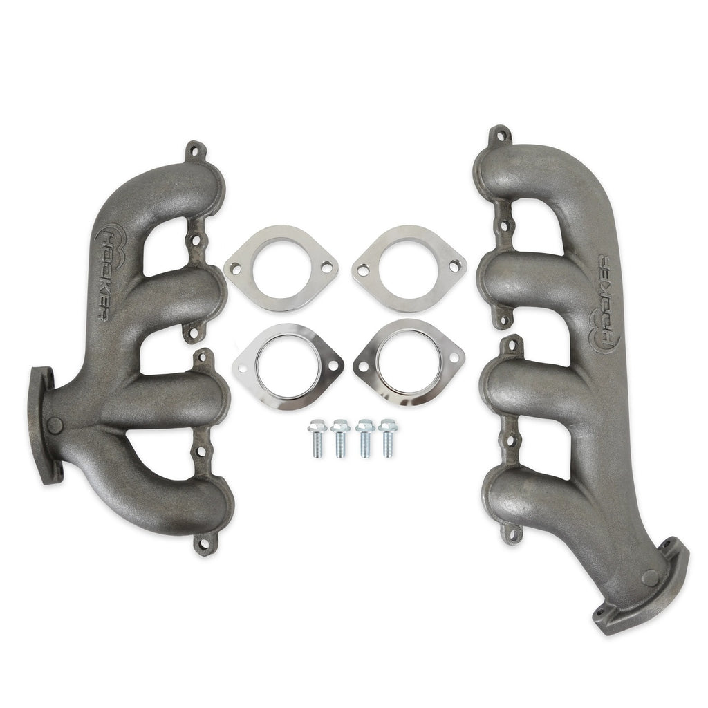 HOOKER 8506HKR Exhaust Manifold Set GM LS w/SBC Exit