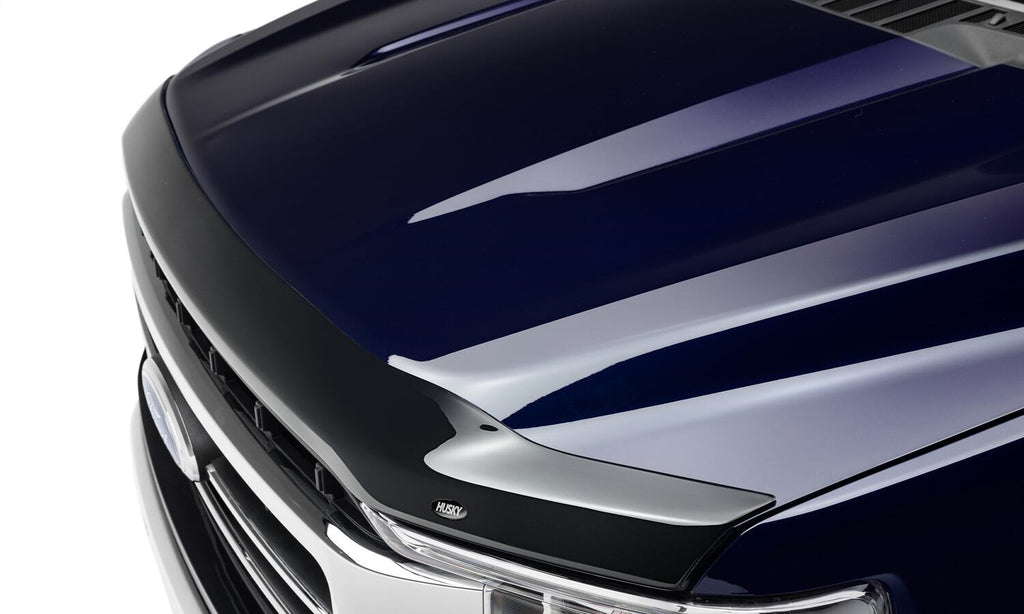 Husky Liners 2842135 Aeroskin Hood Protector; Smoke for Select Ford F-250 Super Duty, Ford F-350 Super Duty, Ford F-450 Super Duty, Ford F-550 Super Duty