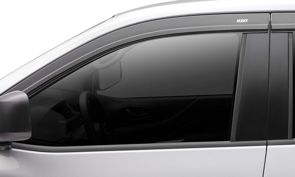 Husky Liners 2854112 Low Profile Ventvisor Deflector; Smoke; Outside Mount; 4 pc. for Select Nissan Frontier