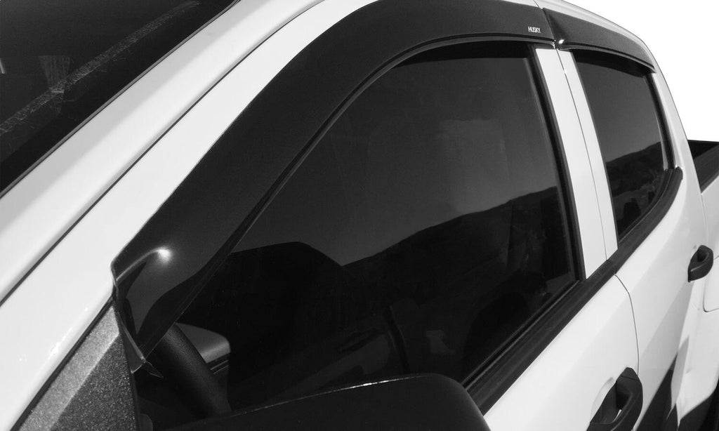 Husky Liners 2854003 Low Profile Ventvisor Deflector; Smoke; Outside Mount; 4 pc. for Select Cadillac Escalade