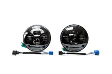 Load image into Gallery viewer, DV8 Offroad HL7JK-01 Projector Headlights; No Halo for Select Jeep Wrangler, Jeep Wrangler JK