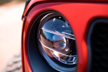 Load image into Gallery viewer, DV8 Offroad HLCJL-01 LED Headlights; Chrome for Select Jeep Gladiator, Jeep Wrangler