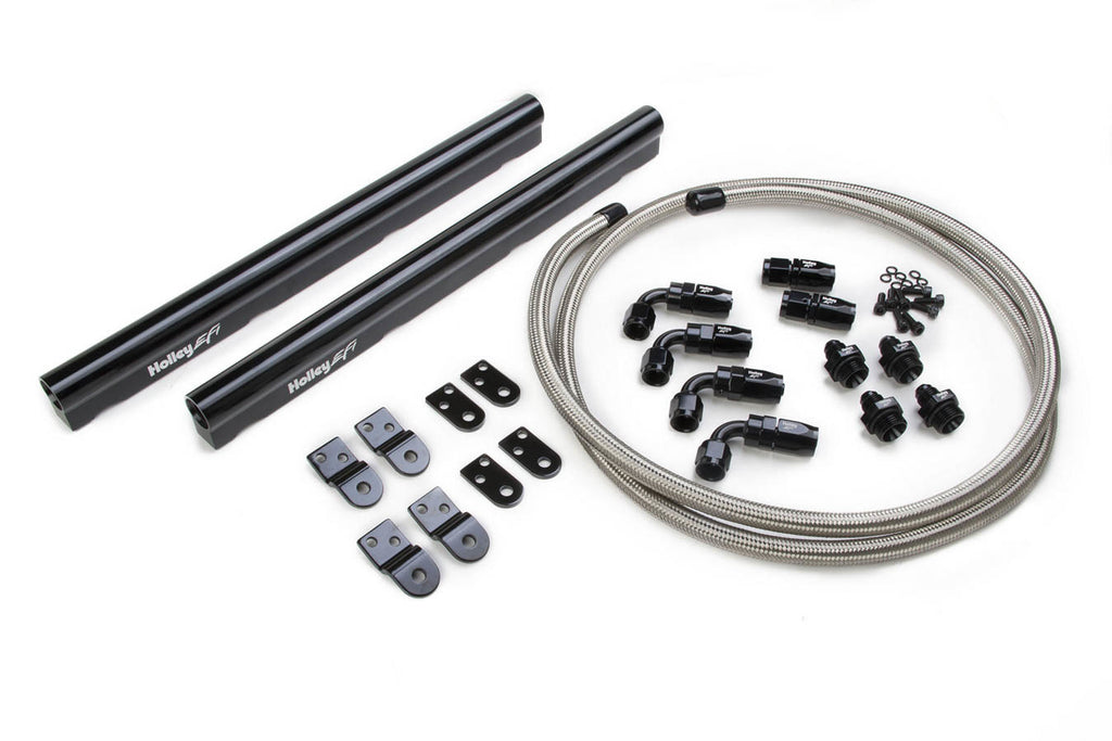 HOLLEY 534-210 Billet Alm Fuel Rail Kit GM LS Factory Intakes