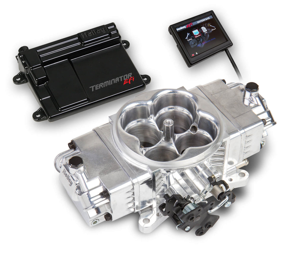 HOLLEY 550-440K Terminator Stealth EFI Master Kit - Shiny