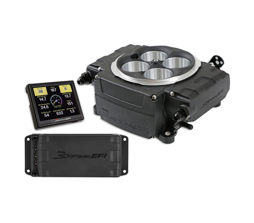 HOLLEY 550-511-3PX Sniper 2 EFI Kit Black w/PDM