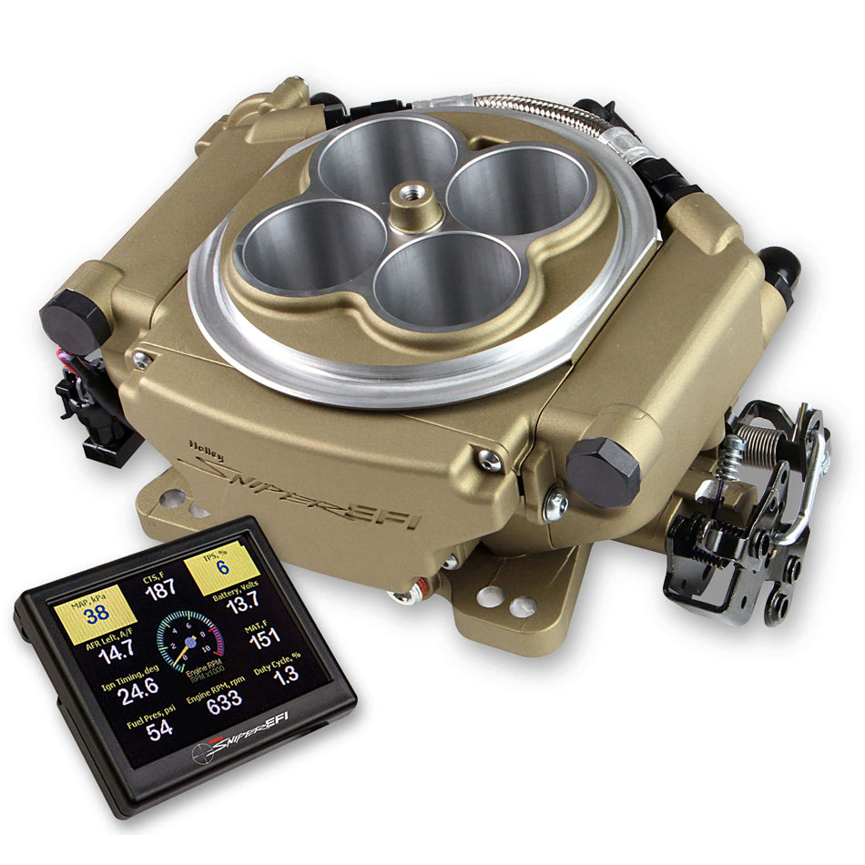 HOLLEY 550-520 Super Sniper 4150 EFI Kit w/4 Injectors