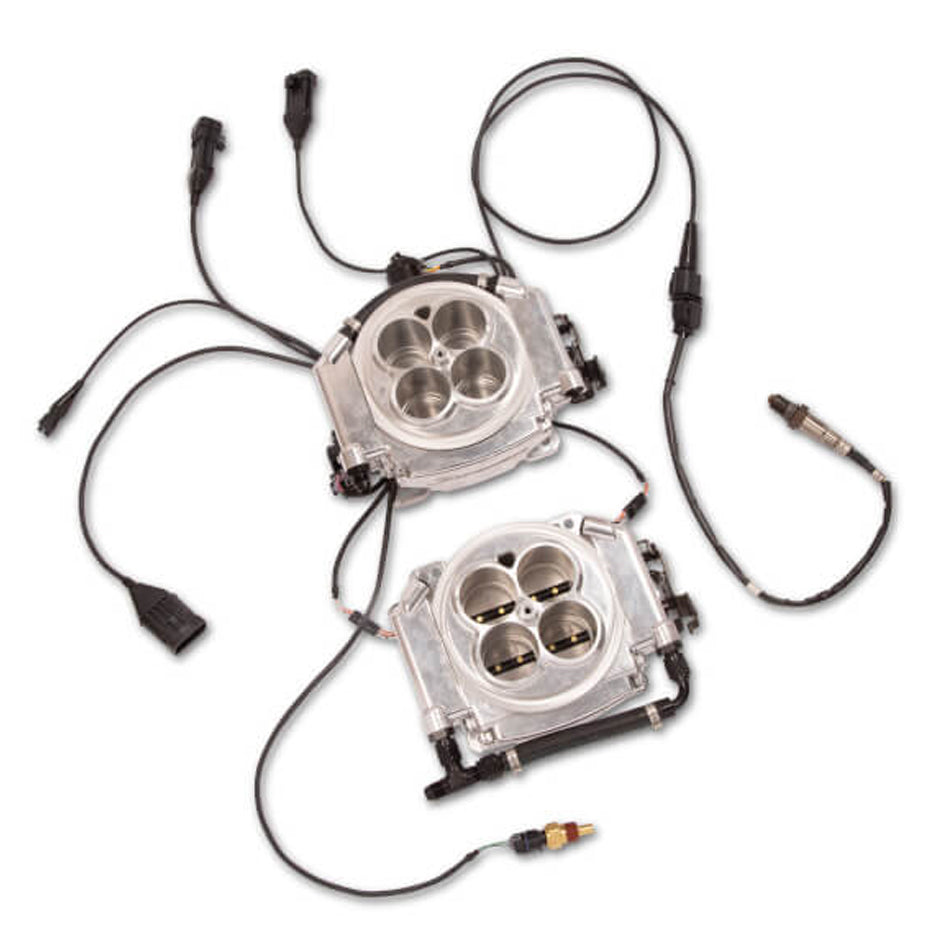 HOLLEY 550-527 Sniper 4150  2x4 EFI Kit - Polished