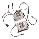 HOLLEY 550-531 Super Sniper 4150 2x4 EFI Kit - Polished